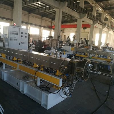 2.5tons/h Twin Screw Masterbatch Extruder PE PP Filler Master Batch Machine