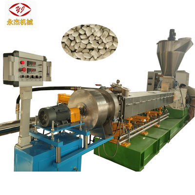 Three Screw Extruder PP PE Talc Carbon Black Caco3 High Filler Masterbatch Machine