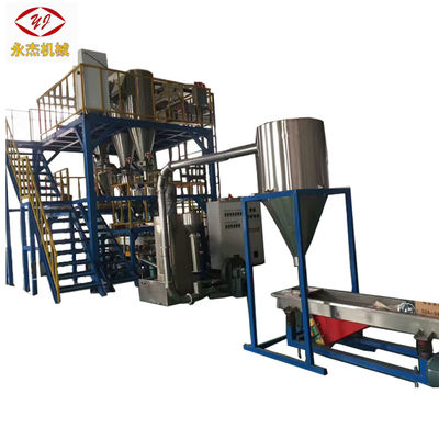 Euro-quality Loss-in-weight Feeder Water Ring Pelletizer PP/PE+CaCO3/Talcum/Tio2 Twin Screw Extruder Plastic Granulator Machine