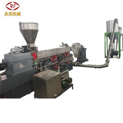 China Parallel Co-Rotating Twin Screw Extruder Wood Plastic Pelletizing Machine