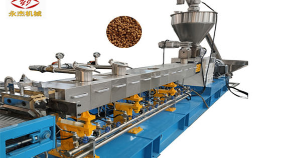 Wood Powder PE PP PVC PS Plastic Compounding Extruder Wpc Granulator Machine Wpc Pellets Machine